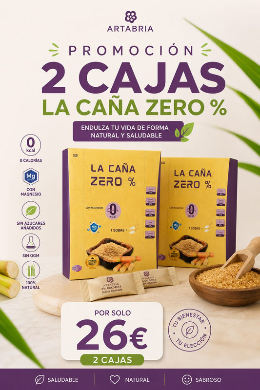 DUO LA CAÑA ZERO - AUTÉNTICO SABOR Y CERO CALORIAS - ARTABRIA CAFE