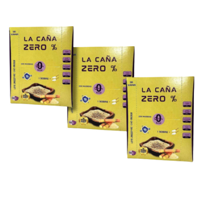 TRIO LA CAÑA ZERO - AUTÉNTICO SABOR Y CERO CALORIAS